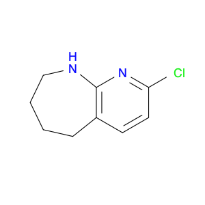 5H - Pyrido[2,3 - b]azepine, 2 - chloro - 6,7,8,9 - tetrahydro
