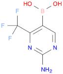 2-aMino-4-(trifluoroMethyl)pyriMidin-5-ylboronic acid