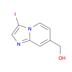 IMidazo[1,2-a]pyridine-7-Methanol, 3-iodo-