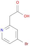 2-(4-bromopyridin-2-yl)acetic acid