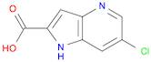 6-Chloro-1H-pyrrolo[3,2-b]pyridine-2-carboxylic acid