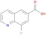 8-fluoro-quinoline-6-carboxylic acid