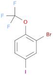 2-Bromo-4-iodophenyl trifluoromethyl ether, 2-Bromo-4-iodo-alpha,alpha,alpha-trifluoroanisole