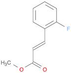 2-Propenoic acid, 3-(2-fluorophenyl)-, Methyl ester, (E)-