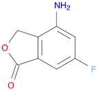 4-Amino-6-fluoro-3H-isobenzofuran-1-one