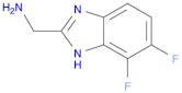 (4,5-difluoro-1H-benzo[d]imidazol-2-yl)methanamine