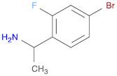 1-(4-broMo-2-fluorophenyl)ethanaMine