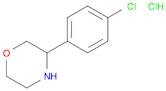 3-(4-CHLOROPHENYL)MORPHOLINE HCL