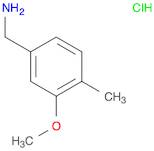 (3-Methoxy-4-Methylphenyl)MethanaMine HCl