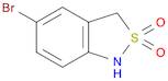 2,1-Benzisothiazole, 5-bromo-1,3-dihydro-, 2,2-dioxide