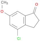 4-Chloro-6-methoxy-indan-1-one