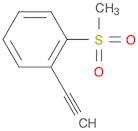 1-Ethynyl-2-(methylsulfonyl)benzene