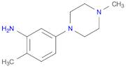 2-methyl-5-(4-methylpiperazin-1-yl)benzenamine