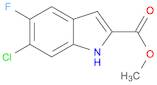 Methyl 6-chloro-5-fluoro-1H-indole-2-carboxylate