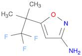 5-(1,1,1-Trifluoro-2-methylpropan-2-yl)isoxazol-3-amine
