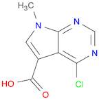 4-Chloro-7-methyl-7H-pyrrolo[2,3-d]pyrimidine-5-carboxylic acid