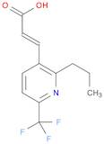 (E)-3-(2-propyl-6-(trifluoromethyl)pyridin-3-yl)acrylic acid