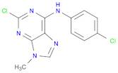2-chloro-N-(4-chlorophenyl)-9-Methyl-9H-purin-6-aMine