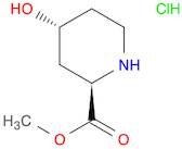(2R,4R)-Methyl 4-hydroxypiperidine-2-carboxylate hydrochloride