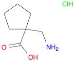 1-(aminomethyl)cyclopentanecarboxylic acid hydrochloride