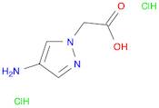2-(4-Amino-1H-pyrazol-1-yl)acetic acid dihydrochloride