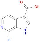 7-Fluoro-6-azaindole-3-carboxylic acid