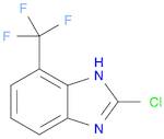 1H-BenziMidazole, 2-chloro-7-(trifluoroMethyl)-