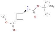 methyl trans-3-(boc-amino)cyclobutanecarboxylate