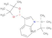 1-(tert-butyldimethylsilyl)-3-(4,4,5,5-tetramethyl-1,3,2-dioxaborolan-2-yl)-1H-indole