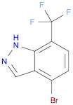 1H-Indazole,4-broMo-7-(trifluoroMethyl)-
