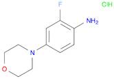 2-Fluoro-4-morpholinoaniline Hydrochloride