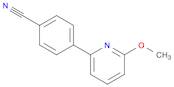4-(6-methoxypyridin-2-yl)benzonitrile