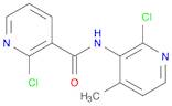2-Chloro-N-(2-chloro-4-methylpyridin-3-yl)nicotinamide
