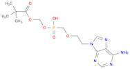 Propanoic acid, 2,2-dimethyl-, [[[[2-(6-amino-9H-purin-9-yl)ethoxy]methyl]hydroxyphosphinyl]oxy]me…