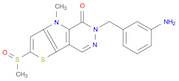 6-[(3-aMinophenyl)Methyl]-4,6-dihydro-4-Methyl-2-(Methylsulfinyl)-5H-Thieno[2',3'