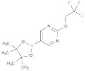 5-(4,4,5,5-Tetramethyl-1,3,2-dioxaborolan-2-yl)-2-(2,2,2-trifluoroethoxy)pyrimidine