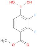 2,3-Difluoro-4-(methoxycarbonyl)phenylboronic acid