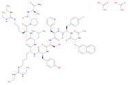D-Alaninamide,N-acetyl-3-(2-naphthalenyl)-D-alanyl-4-chloro-D-phenylalanyl-3-(3-pyridinyl)-D-alanyl-L-seryl-L-tyrosyl-N6-[bis(ethylamino)methylene]-D-lysyl-L-leucyl-N6-[bis(ethylamino)methylene]-L-lysyl-L-prolyl-, diacetate (salt)