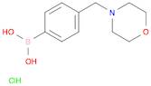 (4-(MorpholinoMethyl)phenyl)boronic acid (hydrochloride)