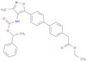 [4'-[3-Methyl-4-[[[((R)-1-phenylethyl)oxy]carbonyl]aMino]isoxazol-5-yl]biphenyl-4-yl]acetic acid ethyl ester