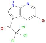 1-(5-broMo-1H-pyrrolo[2,3-b]pyridin-3-yl)-2,2,2-trichloroethanone