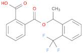 2-((1-(2-(trifluoroMethyl)phenyl)ethoxy)carbonyl)benzoic acid
