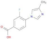 3-fluoro-4-(4-Methyl-1H-iMidazol-1-yl)benzoic acid