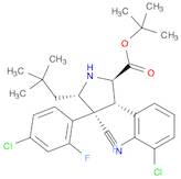 D-Proline, 3-(3-chloro-2-fluorophenyl)-4-(4-chloro-2-fluorophenyl)-4-cyano-5-(2,2-diMethylpropyl...