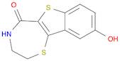 3,4-Dihydro-9-hydroxy-[1]benzothieno[2,3-f]-1,4-thiazepin-5(2H)-one