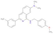 N1-(4-Methoxybenzyl)-N7,N7-diMethyl-3-M-tolylisoquinoline-1,7-diaMine