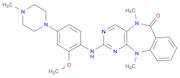 6H-PyriMido[4,5-b][1,4]benzodiazepin-6-one, 5,11-dihydro-2-[[2-Methoxy-4-(4-Methyl-1-piperazinyl)p…