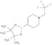 4-(4,4,5,5-tetramethyl-1,3,2-dioxaborolan-2-yl)-1-(2,2,2-trifluoroethyl)-1,2,3,6-tetrahydropyridine