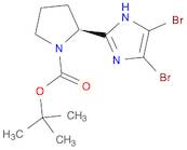 tert-butyl 2-(4,5-dibromo-1H-imidazol-2-yl)pyrrolidine-1-carboxylate