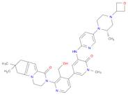 (S)-2-(3'-(hydroxymethyl)-1-methyl-5-((5-(2-methyl-4-(oxetan-3-yl)piperazin-1-yl)pyridin-2-yl)amino)-6-oxo-1,6-dihydro-[3,4'-bipyridin]-2'-yl)-7,7-dimethyl-3,4,7,8-tetrahydro-2H-cyclopenta[4,5]pyrrolo[1,2-a]pyrazin-1(6H)-one